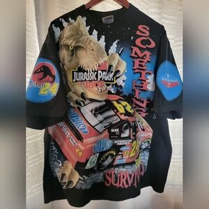 JURASSIC PARK RIDE JEFF GORDON T SHIRT